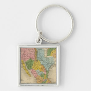 Mexico, Texas Key Ring