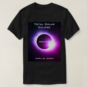 MEXICO Total solar eclipse April 8, 2024 T-Shirt