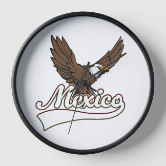 Mexico Travel logo Clock
