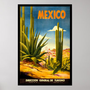 Mexico Travel Poster
