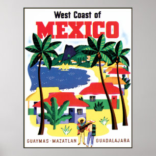 Mexico Travel Poster