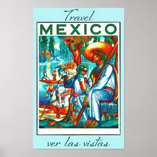 Mexico Travel Poster
