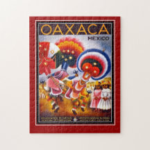Mexico Travel Poster jigsaw Puzzle
