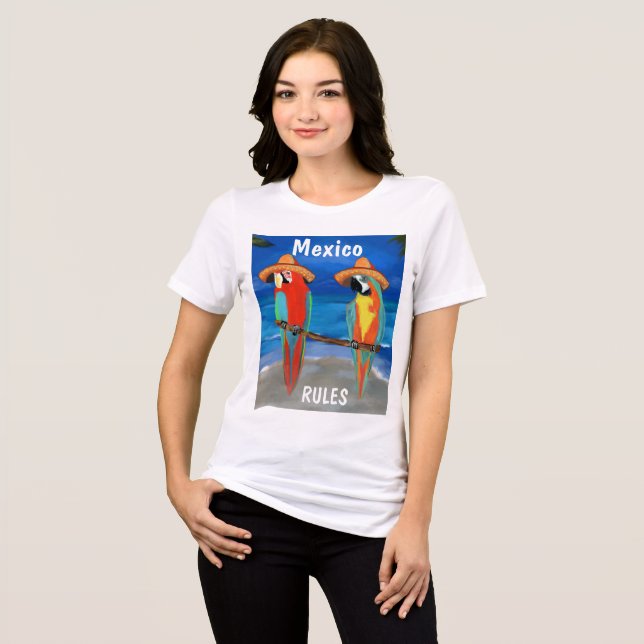 MEXICO Tri-Blend SHIRT (Front Full)