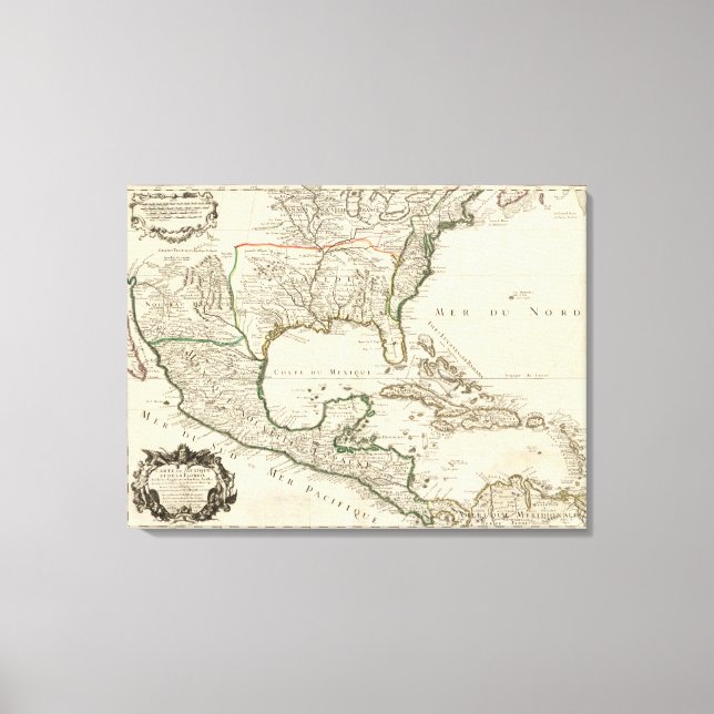 Mexico, United States Canvas Print (Front)