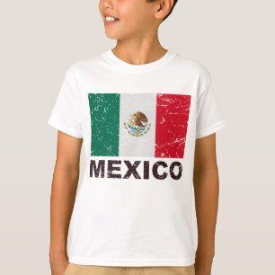 Mexico Vintage Flag T-Shirt