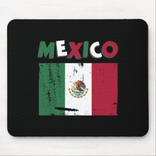 Mexico Vintage Mexican Flag Pride Hat Jersey 1 Mouse Mat