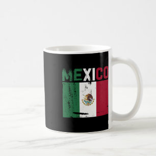 Mexico Vintage Mexican Flag Pride Hat Jersey 3 Coffee Mug