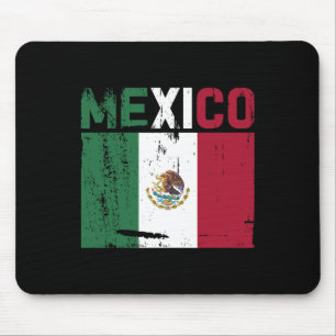 Mexico Vintage Mexican Flag Pride Hat Jersey 3 Mouse Mat