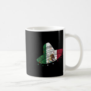 Mexico Vintage Mexican Flag Pride Hat Tijuana Coffee Mug