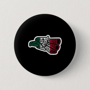 Mexico Vintage Mexican Flag Pride Hecho En Mexico 6 Cm Round Badge