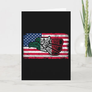 Mexico Vintage Mexican Flag Pride Hecho En Mexico Card