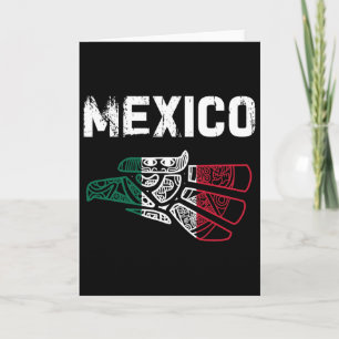 Mexico Vintage Mexican Flag Pride Hecho En Mexico Card