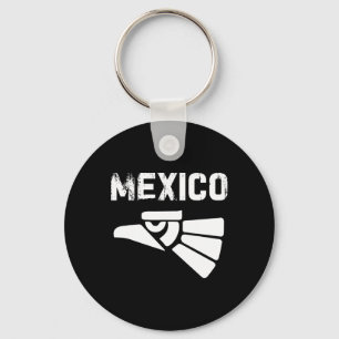 Mexico Vintage Mexican Flag Pride Hecho En Mexico Key Ring