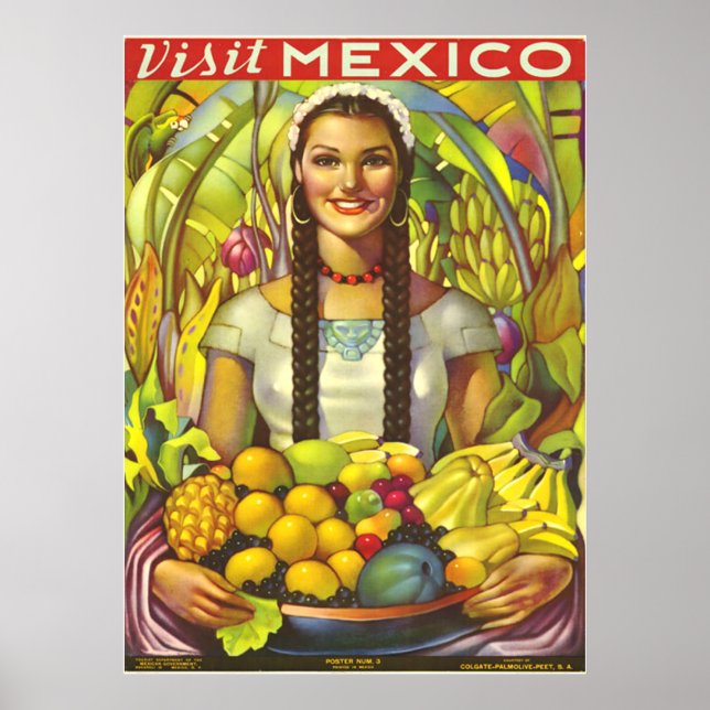 Mexico Vintage Poster (Front)