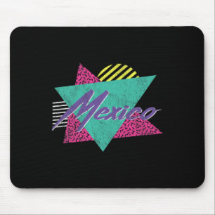 Mexico Vintage Retro 80s 90s Vacation Travel Gift  Mouse Mat