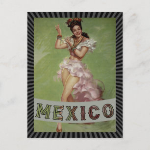 Mexico Vintage Travel Postcard