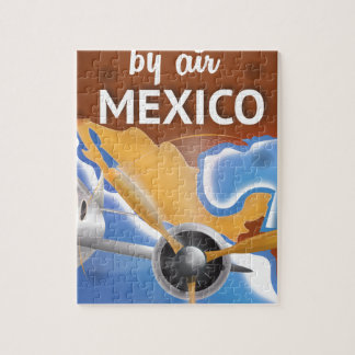 Mexico Vintage Travel poster Jigsaw Puzzle