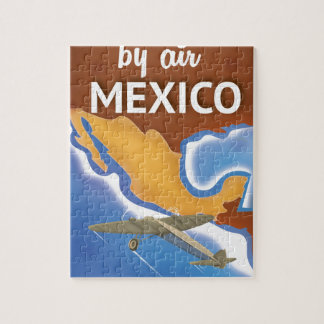 Mexico Vintage Travel poster Jigsaw Puzzle