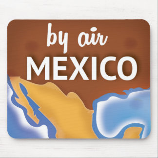 Mexico Vintage Travel poster Mouse Mat