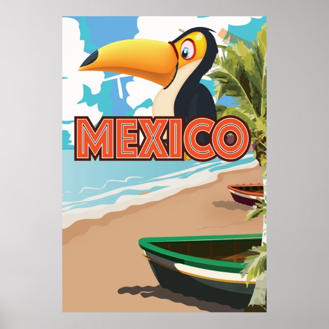 Mexico Vintage vacation Poster (Front)