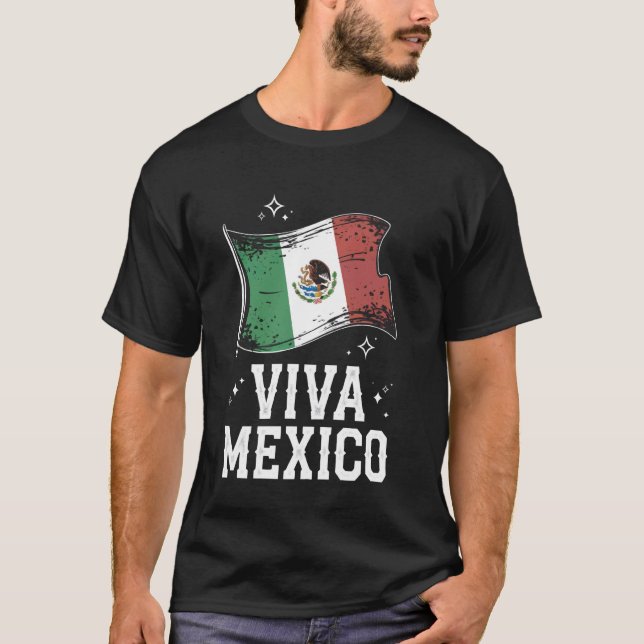 Mexico Viva Mexico T-Shirt (Front)