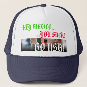 Mexico vs. US Soccer Rivalry Hat - Customised