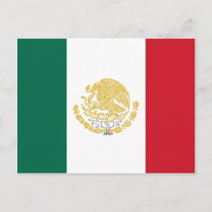 Mexico With Golden And Silver Arms, Mexico Postcard