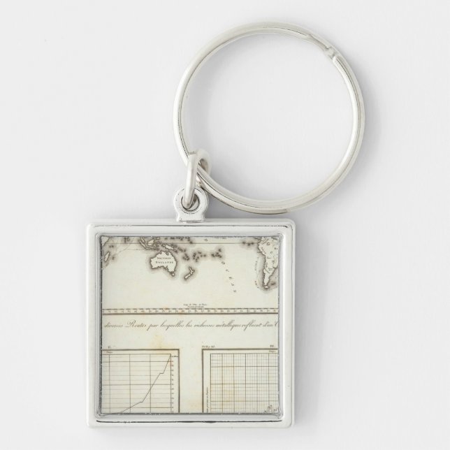 Mexico World One world map Key Ring (Front)