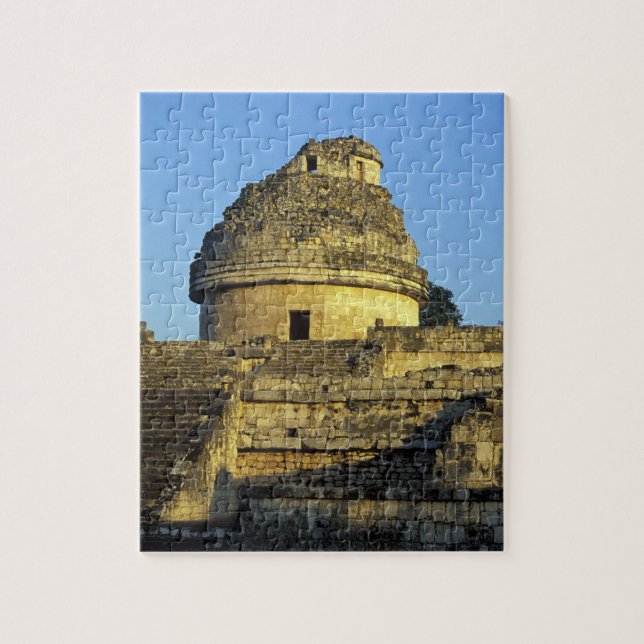 Mexico, Yucatan. Caracol: astronomical Jigsaw Puzzle (Vertical)