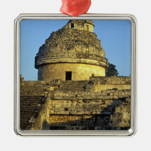 Mexico, Yucatan. Caracol: astronomical Metal Tree Decoration