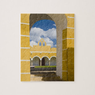 Mexico, Yucatan, Izamal. The Franciscan Convent 2 Jigsaw Puzzle