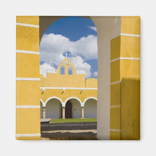 Mexico, Yucatan, Izamal. The Franciscan Convent 2 Magnet (Front)