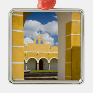 Mexico, Yucatan, Izamal. The Franciscan Convent 2 Metal Tree Decoration