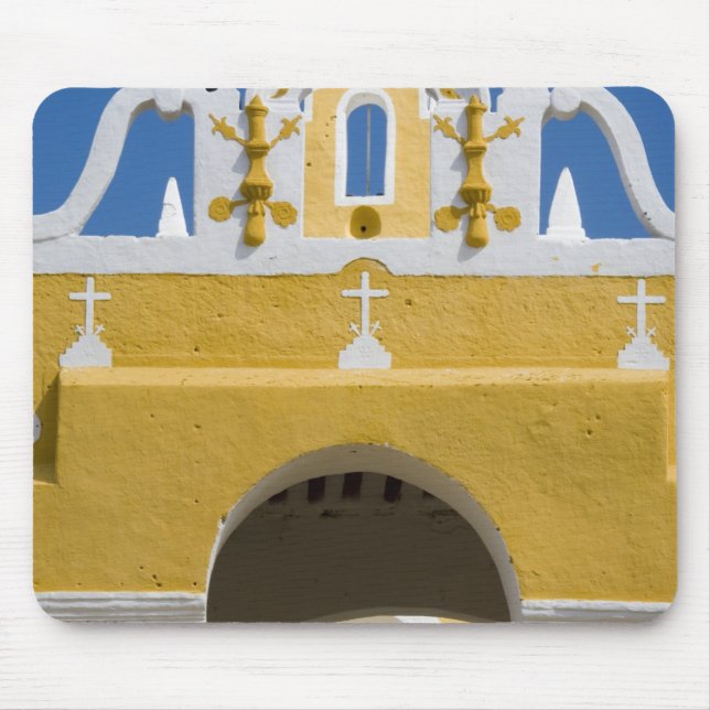 Mexico, Yucatan, Izamal. The Franciscan Convent Mouse Mat (Front)