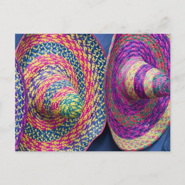 Mexico, Yucatan, Merida, traditional woven Postcard (Front)