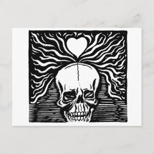 Mexico's "Day of the Dead" circa 1924 Postcard