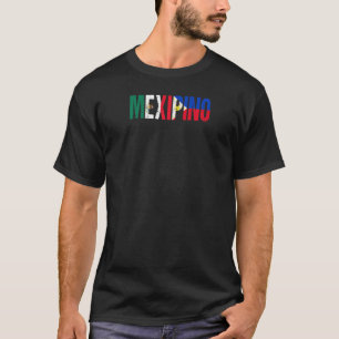 Mexipino Mexico Philippines Flag Ancestery Filipin T-Shirt