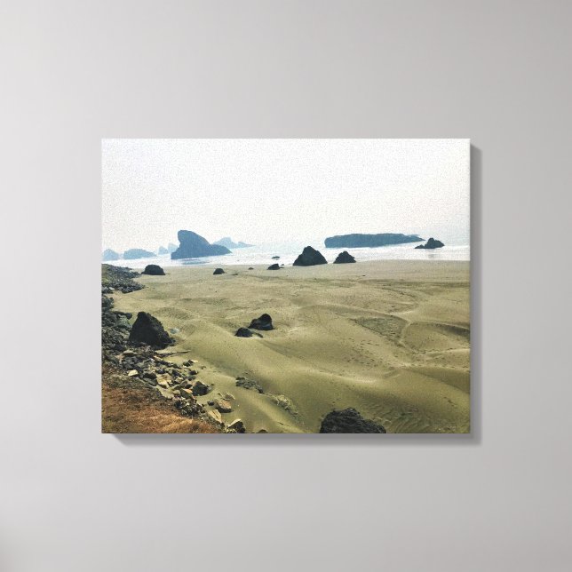 Meyers Beach North, Gold Beach, Oregon Canvas Print (Front)
