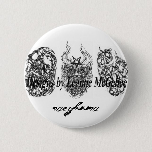 meyhaam 6 cm round badge (Front)