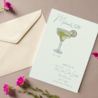 Mezcal Taco Night Birthday Invitation  