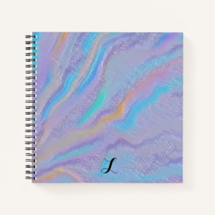 Mezmerizing Iridescent Stone Notebook