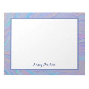 Mezmerizing Iridescent Stone Notepad