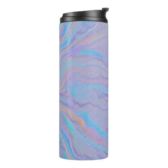 Mezmerizing Iridescent Stone Thermal Tumbler (Rotated Left)