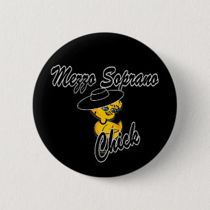 Mezzo Soprano Chick #4 6 Cm Round Badge
