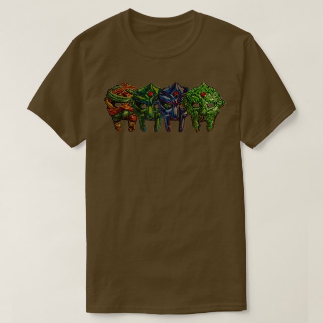Mf Doom mask T-Shirt (Design Front)