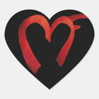 MF Logo Heart Sticker