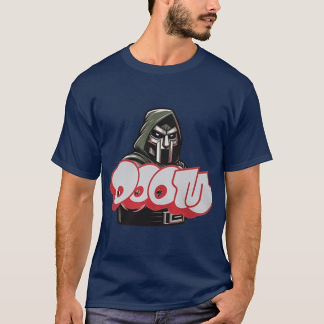 MF Spells DOOM friends T-Shirt (Front)