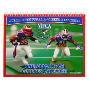 MFCA 2009 Miniature Football Calendar