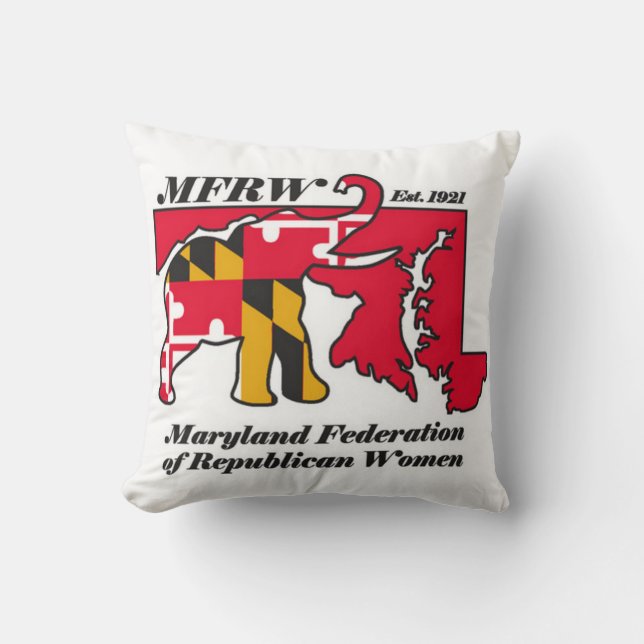 MFRW Throw Pillow (Front)